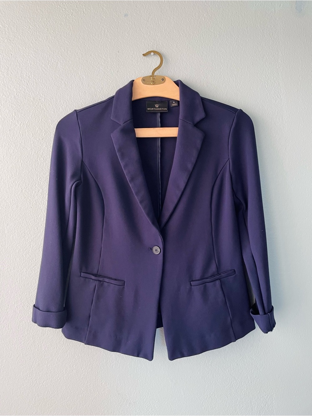 Worthington | Navy Blazer Suit Jacket